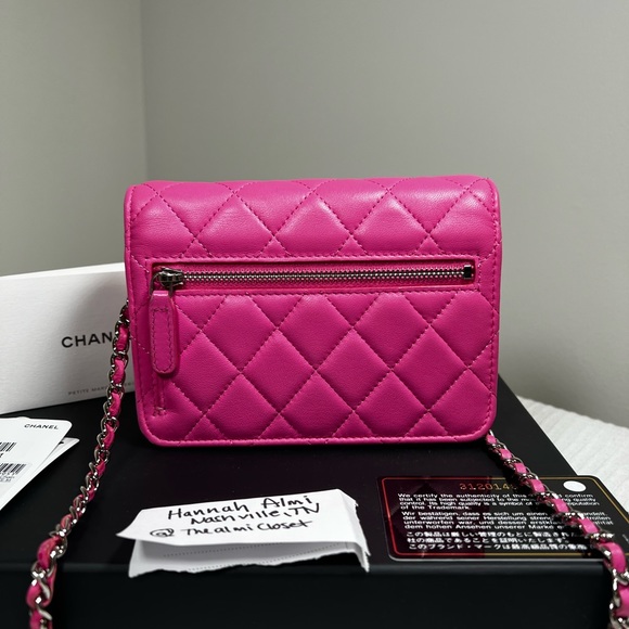 Chanel WOC wallet on chain pink - Picture 2 of 8